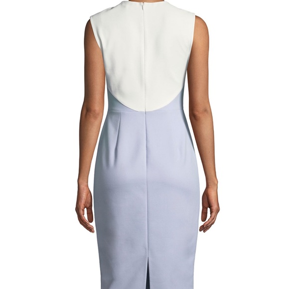 DIANE VON FURSTENBERG
Colorblock Sleeveless Body-Con Midi Sheath Dress - Picture 2 of 8